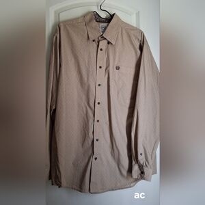 Cinch Men's Button-Down Western Sz M Western Rodeo Country